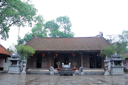 Đền Hát Môn (Hà Nội) - nơi thờ phụng Hai Bà Trưng