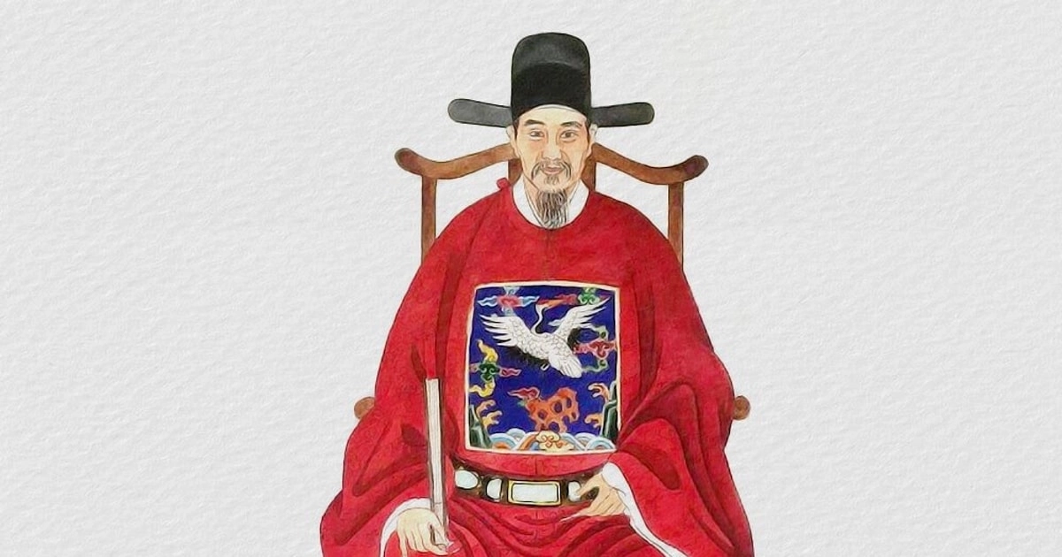 Chân dung trạng nguyên Lương Thế Vinh